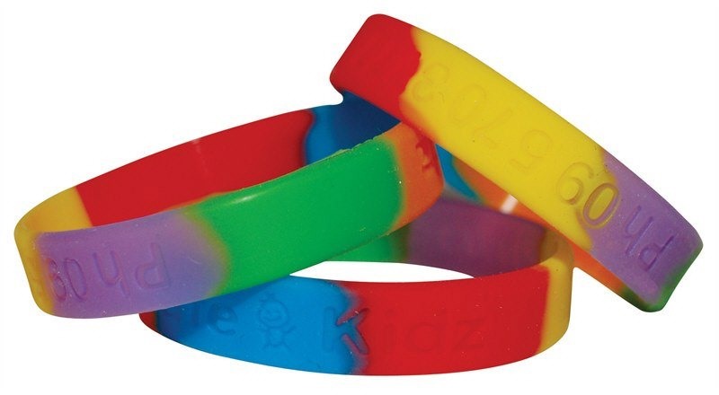 Debossed Segmented Wristbands offer an exciting way to promote your ca