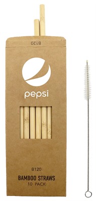 10 Pack Bamboo Straws