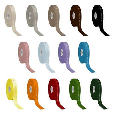 16mm Hot Foil Satin Polyester Ribbon