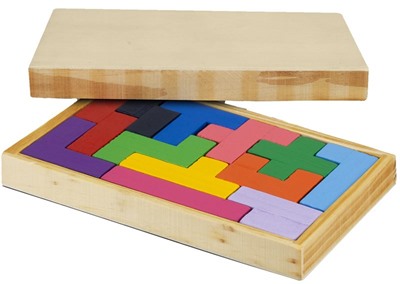 3D Wooden Puzzle Set