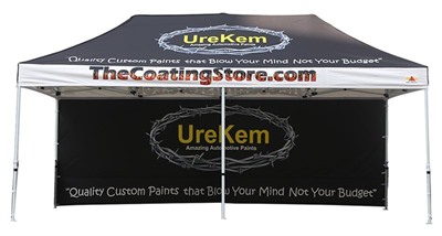 3m x 6m Marquee With Back Wall