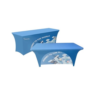 4ft Open Back Stretch Table Cover