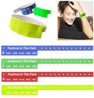 5 Stub Festival Wristband