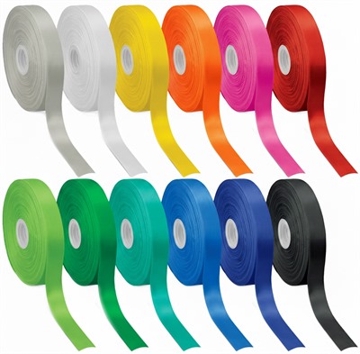 50mm Single Colour Polyester Ribbon