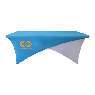 6ft Cross Over Stretch Table Cover