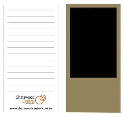 70 x 140mm Magnetic Notepad