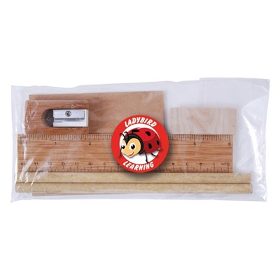 Bamboo Stationery Set