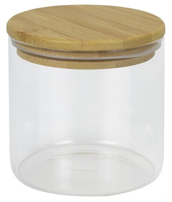 BambooSeal Large Glass Canister