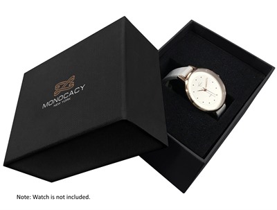 Black Cardboard Watch Gift Box