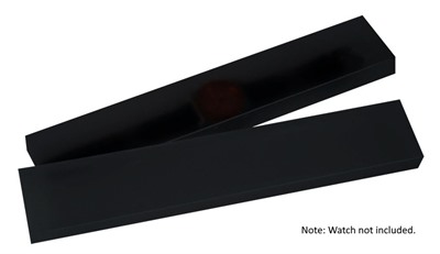 Black Rectangular PP Watch Gift Box