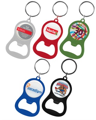 Chevron Bottle Opener Keyring