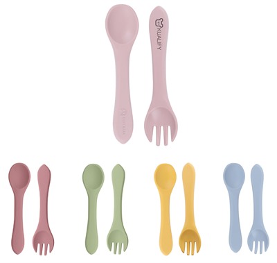 Classic Silicone Kids Cutlery Set