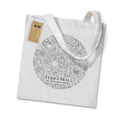 Colour In Tote Bag