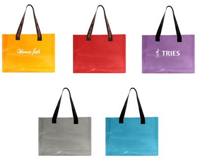 Colourful Clear PVC Tote