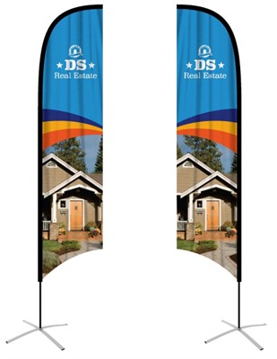 Concave Feather Large Banner