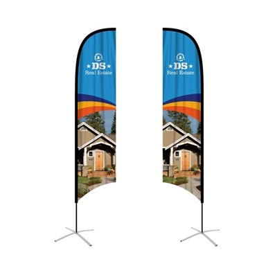 Concave Feather Small Banner
