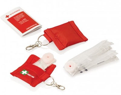 CPR Mask Keyring Kit