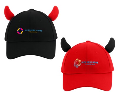 Demon Horns Baseball Cap