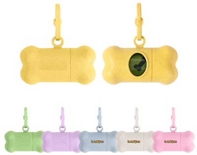 Eco Bone Shape Pet Wastebag Dispenser