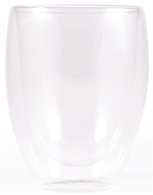 Firenze 350ml Double Wall Glass Cup