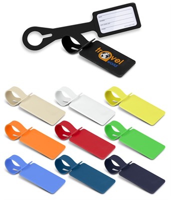 Flexible Silicone Luggage Tag