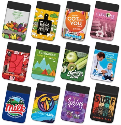 Full Colour Printed Lycra Phone Wallet