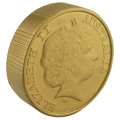 Gold Coin Stress Shape