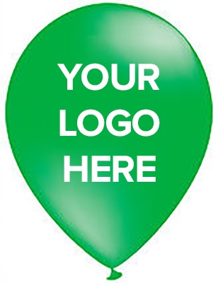 Green Promotional Balloons