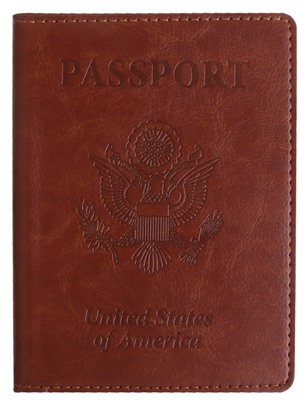 Heritage RFID PU Leather Passport Holder