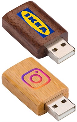 Icon Wooden USB Data Blocker