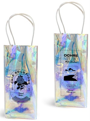 Iridescent Waterproof Wine Carrier