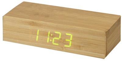 Kaiser Bamboo Wireless Charging Clock