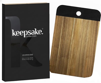 Keepsake Noir Wooden Serving Board