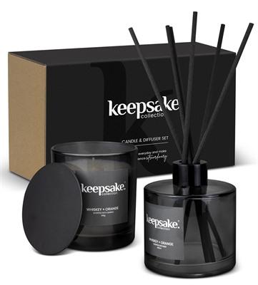 Keepsake Scented Candle and Diffuser Set