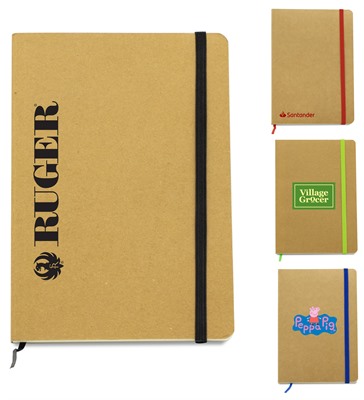 Kraft Paper Covered Notebook