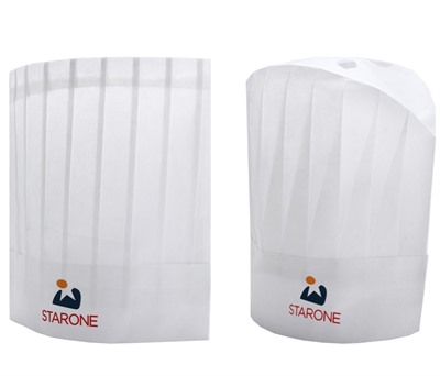 Large Disposable Non-Woven Chef Hat