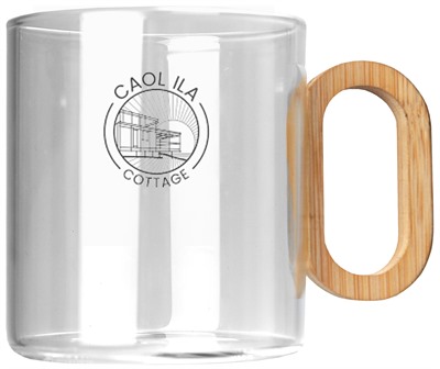 Lumora Glass Coffee Mug