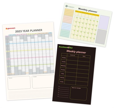 Magnetic Erasable Calendar Planner