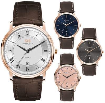 Mens Ashford Gold Dress Watch