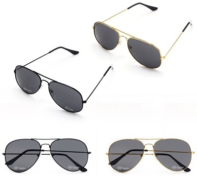 Metal Frame Aviator Sunglasses