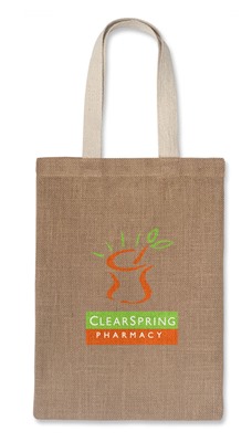 Natural Jute Tote Bag