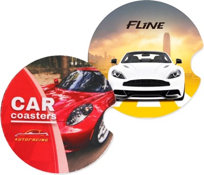 Neoprene Car Drink Coaster