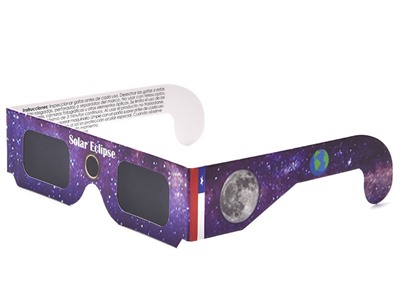 Paper Solar Eclipse Glasses