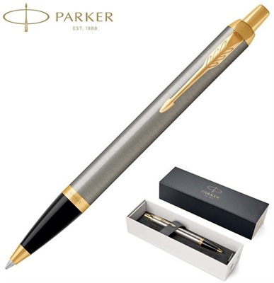 Parker IM Ballpoint Brushed Stainless GT