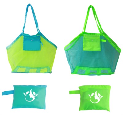 Polyester Mesh Beach Toy Bag
