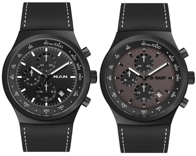 Pursuit Black Chronograph Sports Watch