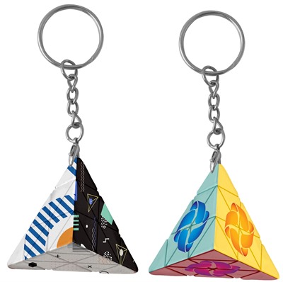 Pyrmaid Puzzle Keyring