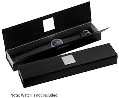 Rectangular Two-Tone Watch Gift Box