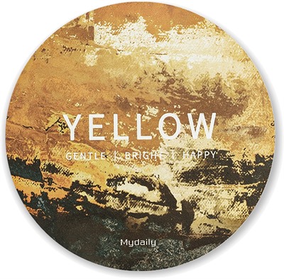 Round Frosted Stainless Steel Coaster