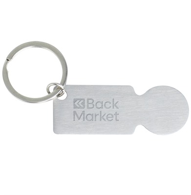 Shopping Trolley Keyring